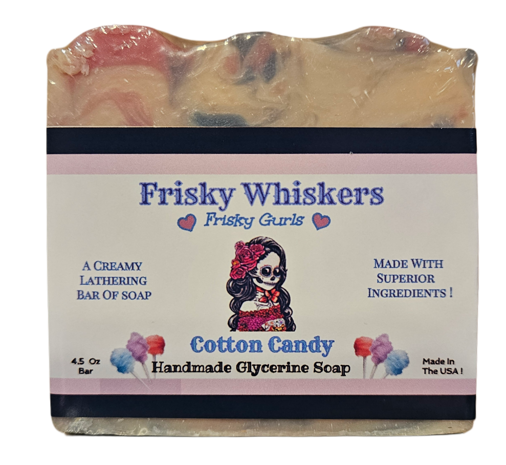 Hand Made~LUXURY Glycerin Soap~Cotton Candy