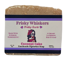 Load image into Gallery viewer, Hand Made LUXURY Glycerin Soap~Coconut Cake