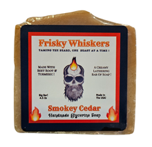 Load image into Gallery viewer, Hand Made LUXURY Glycerin Soap~Smokey Cedar