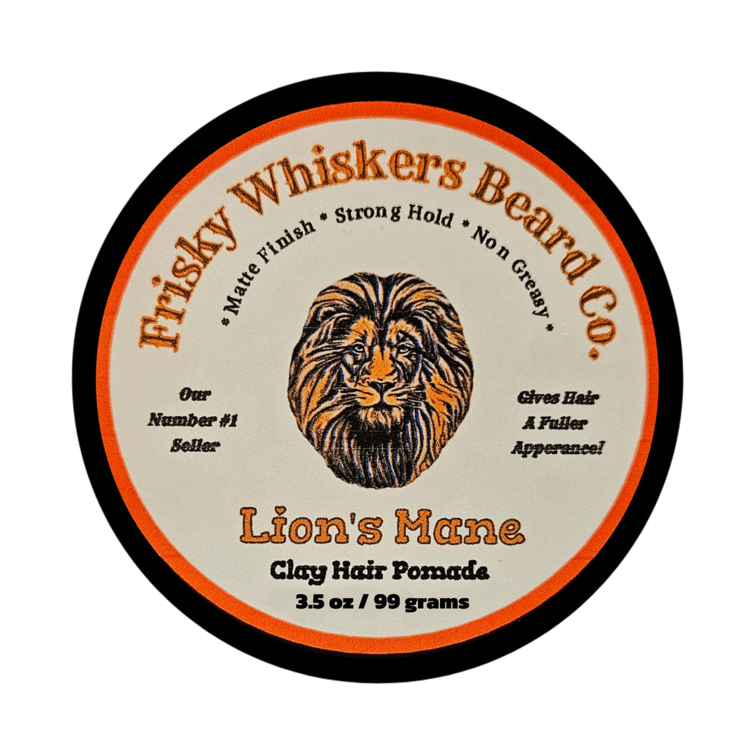Lions Mane Clay Hair Pomade